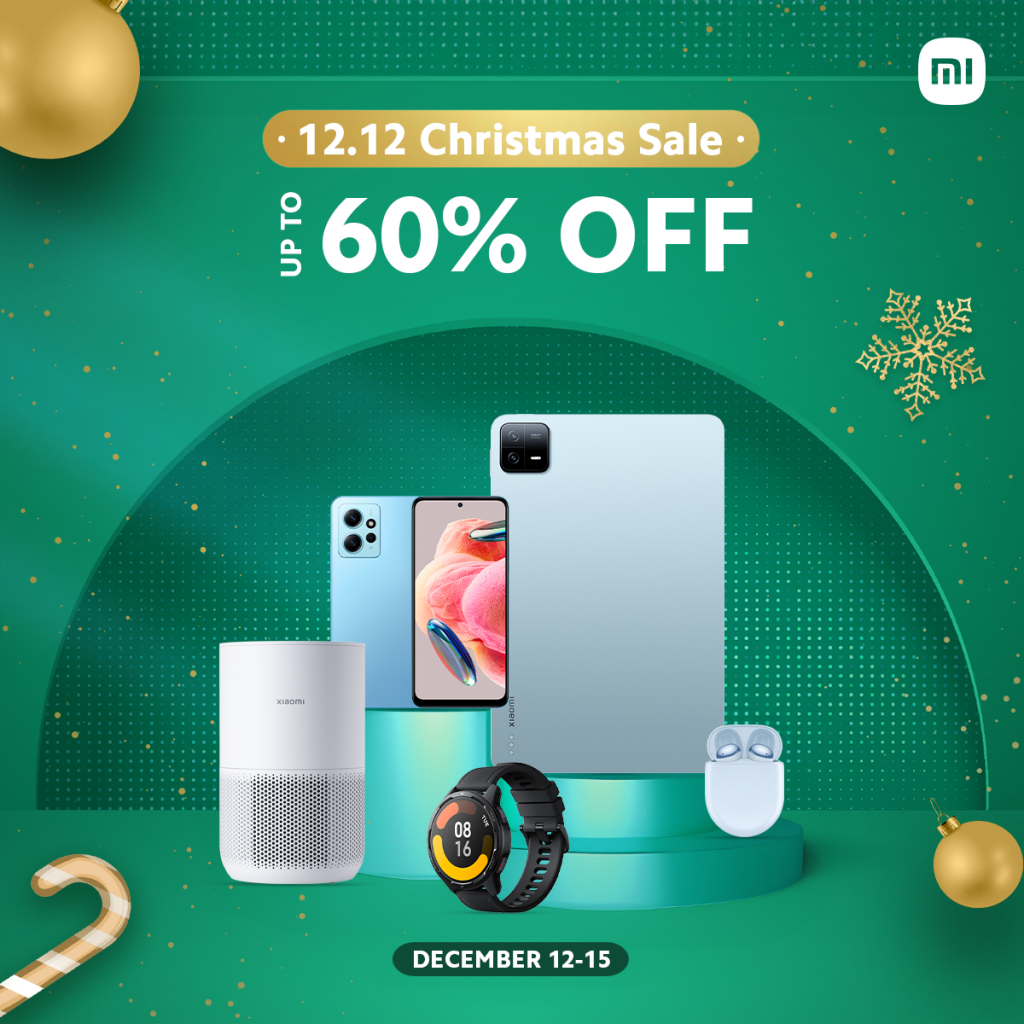 Xiaomi’s 12.12 Christmas Deals: The perfect gift guide for tech enthusiasts and more