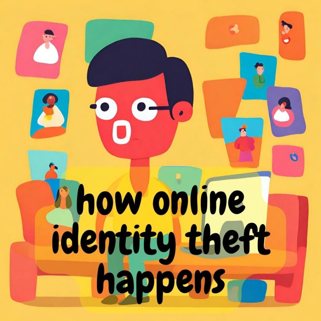 Identity theft is when someone pretends to be you without your knowledge