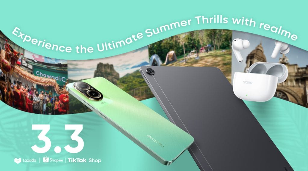 Experience summer thrills with realme this 3.3 Sale
