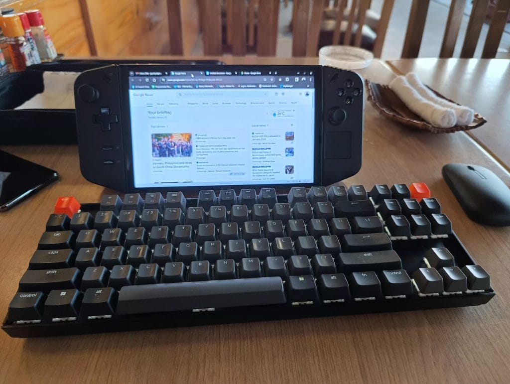 The Lenovo Legion Go is that sweet intersection between handheld gaming on Windows and productivity