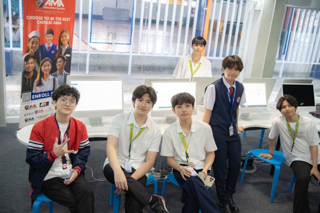 P-Pop Sensation Cloud 7 Start Off School Year at AMA with Hands-on Experience on Advanced Facilities