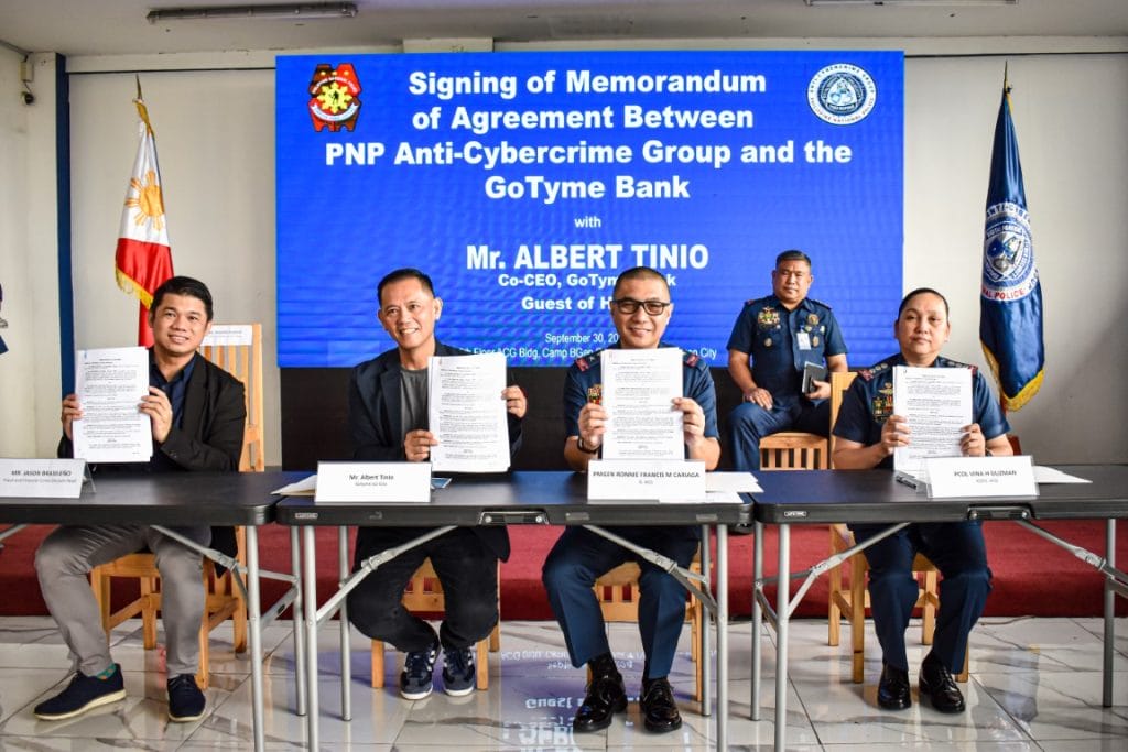 GoTyme Bank and PNP ACG Join Forces to Combat Cybercrime