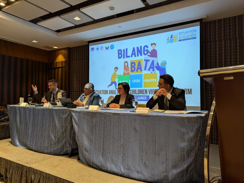 Data Portal on Children in the Philippines for Journalists, Researchers, and Policy-makers Launched by UNICEF and Key Government Agencies
