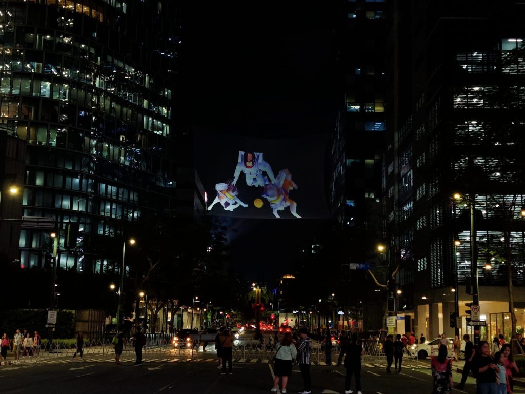 United Neon launches ‘Magic at the 5th’ Sky Projection in BGC, a first in SEA