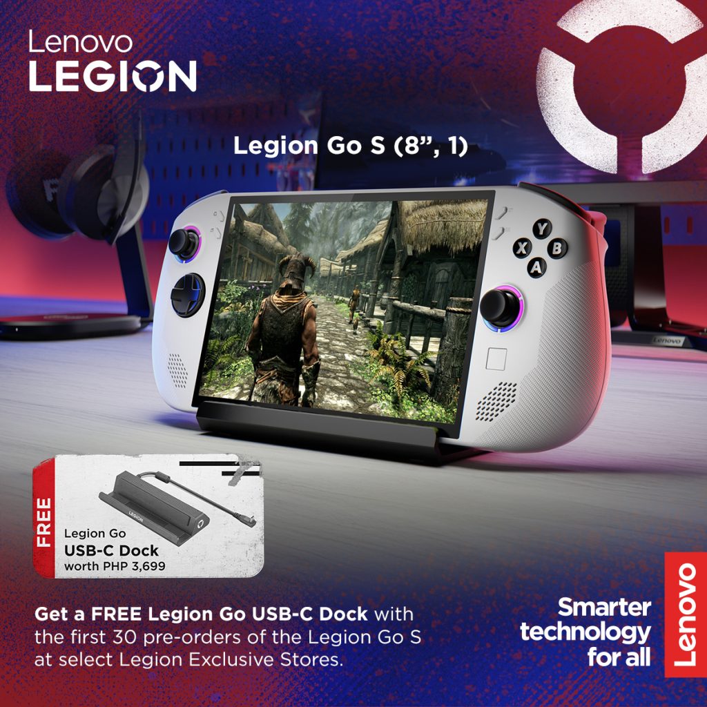 Level up your gaming with the Lenovo Legion Go S pre-order promo