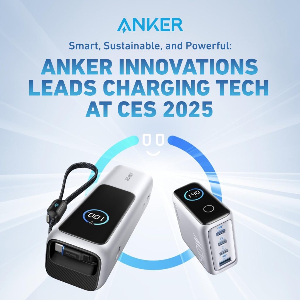 Smart, sustainable, and powerful: Anker innovations leads charging tech at CES 2025