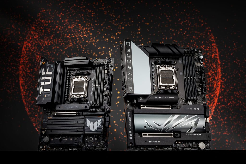 ASUS unveils AMD X870E, B850 and B840 ROG, ROG Strix, TUF gaming, and prime motherboards