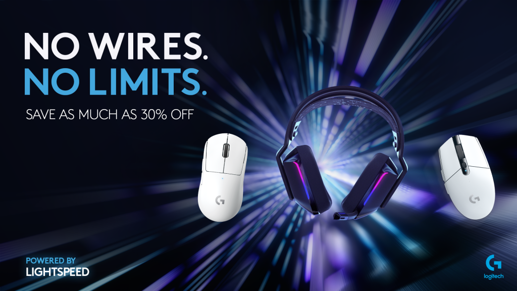 Go wireless and snag awesome deals in Logitech’s 4.4 Lazada ultimate gaming tech sale!