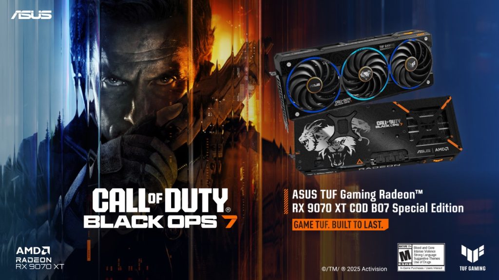ASUS TUF Gaming drops a limited-edition Radeon RX 9070 XT built for Black Ops veterans