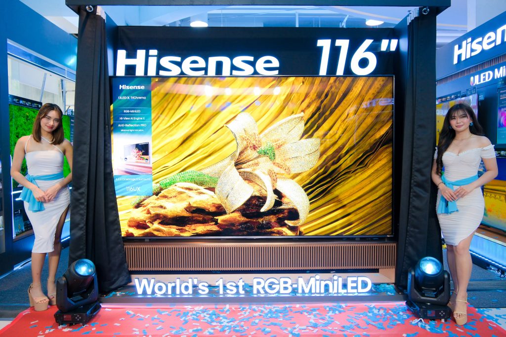 Scaling-up: The challenges & rewards of the newly-launched Hisense 116UX RGB MiniLED TV