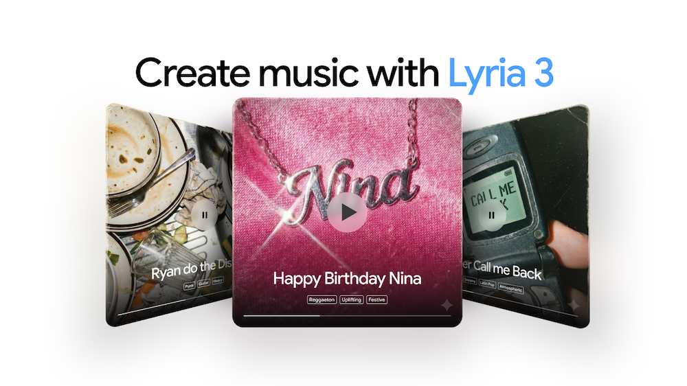 Make your own soundtrack with Google’s Lyria 3 Create Music with Lyria Google Gemini AI