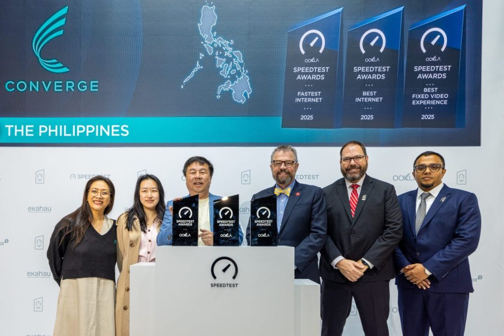 Converge ICT Solutions x Ookla Speedtest Awards