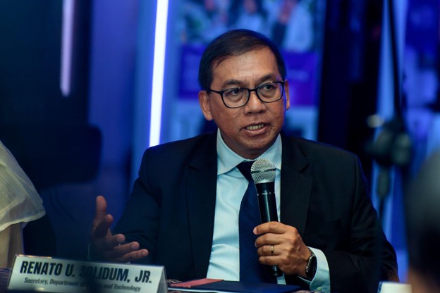 DOST Secretary Renato Solidum