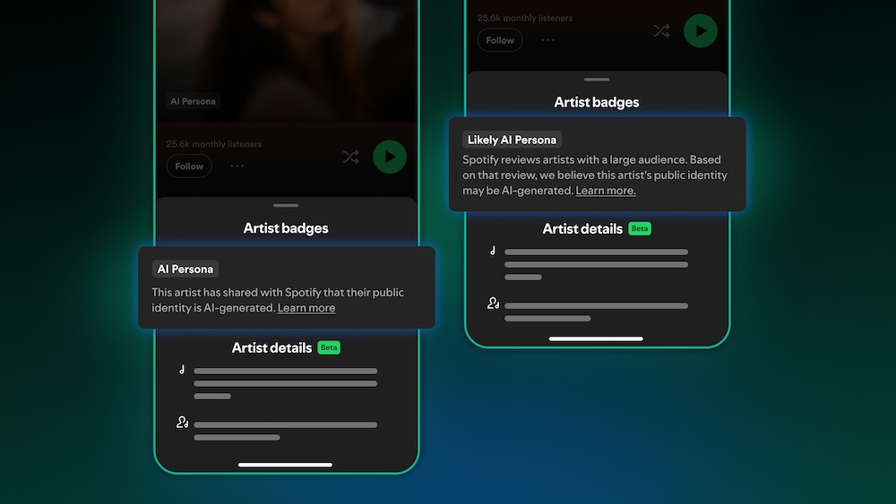 Spotify to tell users which artists are AI Spotify AI Persona