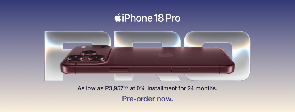 Unlock massive perks with up to ₱92k in epic freebies and more only at The Loop’s iPhone 18 deals!